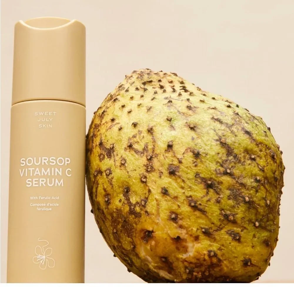 SWEET JULY SKIN Soursop Vitamin C Serum Hydrating Firming Improves Dullness